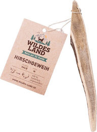 Wildes Land Hirschgeweih Halb M Natürlicher Kauartikel für Hunde Adult – Bild 1 von 2