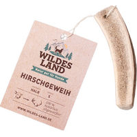 Produktbild von Wildes Land Hirschgeweih Halb S Natürlicher Kauartikel für Hunde Adult ohne Zusatzstoffe - 1 Stk.