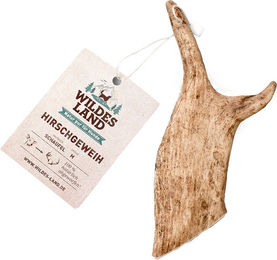 Wildes Land Hirschgeweih Schaufel Naturkauartikel für Hunde Größe M ohne Konservierungsstoffe - 1 Stk. – Bild 1 von 2