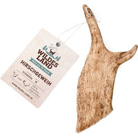 Produktbild von Wildes Land Hirschgeweih Schaufel Naturkauartikel für Hunde Größe M ohne Konservierungsstoffe - 1 Stk.