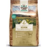Produktbild von Wildes Land Hundefutter Huhn mit Kartoffel Classic Adult 1 kg - 4 x 1 kg