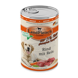 Wildes Land Hundefutter Rind in Sauce für Adult, hoher Fleischanteil, glutenfrei, 6 x 400 g - 6 x 400 g – Bild 1 von 3