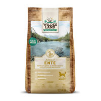 Produktbild von Wildes Land Hundetrockenfutter Ente Adult 12 kg - 12 kg