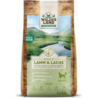 Produktbild von Wildes Land Hundetrockenfutter Lamm & Lachs Adult Getreidefrei 12 kg - 12 kg