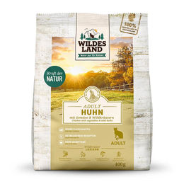 Wildes Land Katze Trockenfutter Huhn Classic Adult getreidefrei 400 g - 400 g – Bild 1 von 5