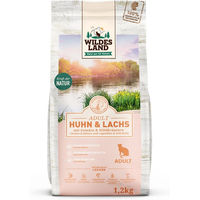 Produktbild von Wildes Land Katze Trockenfutter Huhn und Lachs Adult Getreidefrei 1200g - 1,2 kg