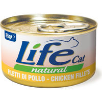 Produktbild von Wildes Land Katzen Nassfutter Adult Filets Huhn und Fisch 24 Dosen à 85g ohne Farb- und Aromastoffe sowie Konservierungsstoffe - 6 x 85 g
