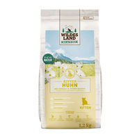 Produktbild von Wildes Land Kitten Huhn Getreidefrei 1200g - 4 x 1,2 kg