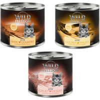Produktbild von Wildes Land Kitten Nassfutter Mixpaket 6 x 200 g Getreidefrei mit hohem Fleischanteil - 6 x 200 g