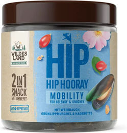 Wildes Land Mobility Funktionssnack für Hunde Adult Gelenke und Knochen Getreidefrei und Hypoallergen 300 g - 300 g – Bild 1 von 6