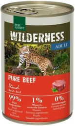 Produktbild von Wildes Land Nassfutter Katze Adult Rind Stückchen in Sauce Getreidefrei 12x400 g - 12 x 400 g