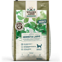 Produktbild von Wildes Land PawPrint Insect Hundefutter Adult mit Hermetia Larve, Kartoffeln, Erbsen und Wildkräutern getreidefrei und hypoallergen 10 kg - 10 kg