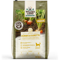 Produktbild von Wildes Land PawPrint Veggie Hundefutter Adult Kürbis & Karotte Getreidefrei Hypoallergen 10 kg - 10 kg