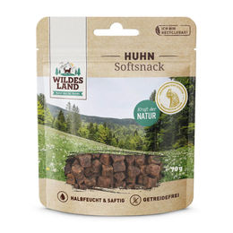 Wildes Land Softsnack Huhn Hund Belohnungssnack 70 g - 8 x 70 g – Bild 1 von 3
