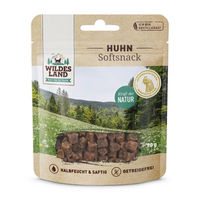Produktbild von Wildes Land Softsnack Huhn Hund Belohnungssnack 70 g - 8 x 70 g