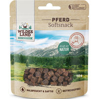 Produktbild von Wildes Land Softsnack Pferd Belohnungssnack für Pferde 8 x 70 g - 8 x 70 g
