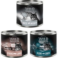 Produktbild von Wildes Land Wild Freedom Adult Hundefutter Mixpaket Getreidefrei Forelle Schwein Pferd 6 x 200 g - 6 x 200 g