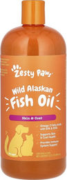 Produktbild von Wildes Land Wildes Alaska-Fischöl für Hunde und Katzen zur Unterstützung von Haut und Fell, 946 ml