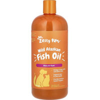 Produktbild von Wildes Land Wildes Alaska-Fischöl für Hunde und Katzen zur Unterstützung von Haut und Fell, 946 ml
