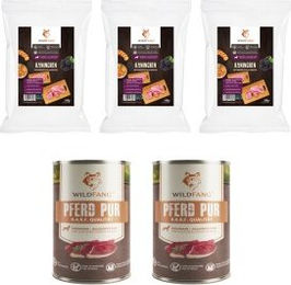 Wildes Land Wildfang Genussbox Adult Pferd und Kaninchen Trocken- und Nassfutter für Pferde – Bild 1 von 3