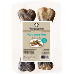 Produktbild von Wildes Land Wildsterne Kauknochen Rind und Lachs für Hunde