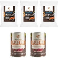 Produktbild von Wildfang Genussbox Adult Pferdefutter mit Lachs und Forelle Trocken- und Nassfutter 1100g
