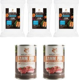 Wildfang Genussbox Junior Trocken- und Nassfutter Lamm für Hunde 1100g – Bild 1 von 2