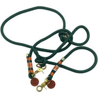 Produktbild von Wildfang Hundeleine Wandergeflüster aus Tau dunkelgrün 2,3 m 3 cm - 2,3 m