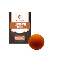 Wildfang Hundespielzeug Ball Bouncer aus Naturkautschuk für Zahnpflege Orange für alle Größen – Bild 1 von 13