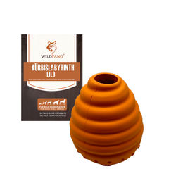 Wildfang Hundespielzeug Lilo Kürbislabyrinth aus Naturkautschuk für alle Altersstufen – Bild 1 von 13