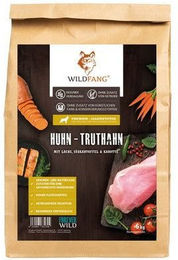 WILDFANG Junior Trockenfutter für Welpen mit Huhn Truthahn und Lachs Getreidefrei 2kg - 2 kg – Bild 1 von 7