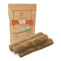 Produktbild von Wildfang Kaffeeholz Kauspielzeug für Hunde Welpen Zahnpflege XS 3er-Pack - 3 x 30 g