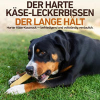 Produktbild von Wildfang Kaukäse Hartkäse Kaustab für Hunde Getreidefrei und Ohne Zucker - 30 g