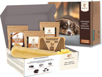 Wildfang Kausnack Paket Käseliebe Geflügel Größe S 400g – Bild 1 von 3