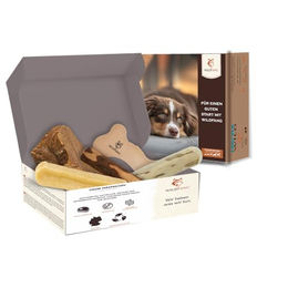 Wildfang Kauspaß Paket für mittlere Hunde mit Naturkauartikeln zur Zahnpflege und Gewichtsreduktion – Bild 1 von 7