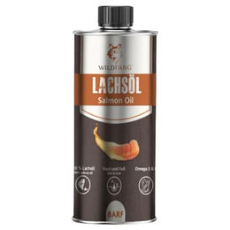 Wildfang Lachsöl für Hunde 250 ml – Natürliches Haut-Fell-Supplement mit Omega 3 & 6 für alle Altersstufen – Bild 1 von 9