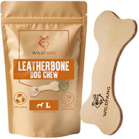Produktbild von Wildfang Leder Kauknochen aus Rind zur Zahnpflege für Hunde aller Altersstufen - 1 Stk.