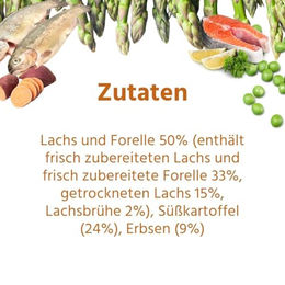 Wildfang Maxi Adult Trockenfutter mit Lachs und Forelle für große Hunde getreidefrei 6kg - 6 kg – Bild 1 von 8