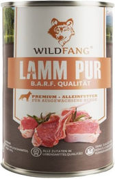 Wildfang Nassfutter Lamm pur Stückchen in Sauce für Adult Hunde Getreidefrei mit hohem Fleischanteil 800 g – Bild 1 von 7
