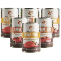 Produktbild von Wildfang Nassfutter Mix Adult BARF Qualität 6 x 400g