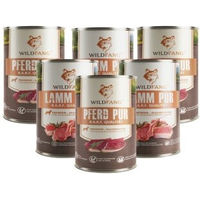 Produktbild von Wildfang Nassfutter Mix Adult BARF Qualität 6 x 400g Dose