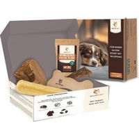 Produktbild von Wildfang Naturkauartikel Kauspielzeug Paket Lieblingsstücke S mit Hirsch und Lachs für kleine Hunde