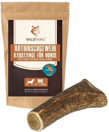 WILDFANG Naturkauartikel Rothirsch Geweih mit Lachsöl – Bild 1 von 4
