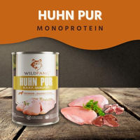 Produktbild von Wildfang Premium Hunde-Nassfutter Huhn Monoprotein Getreidefrei Adult 6 x 400g - 6 x 400 g