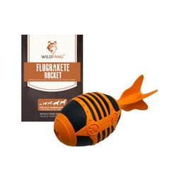 Wildfang Rocket Wurfspielzeug für Hunde aus Naturkautschuk Orange – Bild 1 von 13
