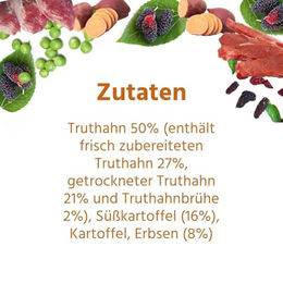 Wildfang Senior Trockenfutter für Hunde mit Truthahn getreidefrei 2kg - 2 kg – Bild 1 von 9