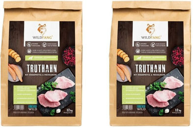 Wildfang Senior Trockenfutter mit Truthahn getreidefrei 12kg - 2 x 6 kg – Bild 1 von 8