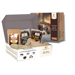 Wildfang Welpen Paket Willkommen Wegbegleiter für große Hunde mit getreidefreiem Trockenfutter Probierset und Kausnacks – Bild 1 von 13