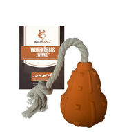 Produktbild von Wildfang Wurfkürbis Winnie Hundespielzeug aus Naturkautschuk Orange
