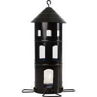 Produktbild von Wildlife Garden Kombi-Haus WG337 Vogelfutterhaus aus Metall in Schwarz